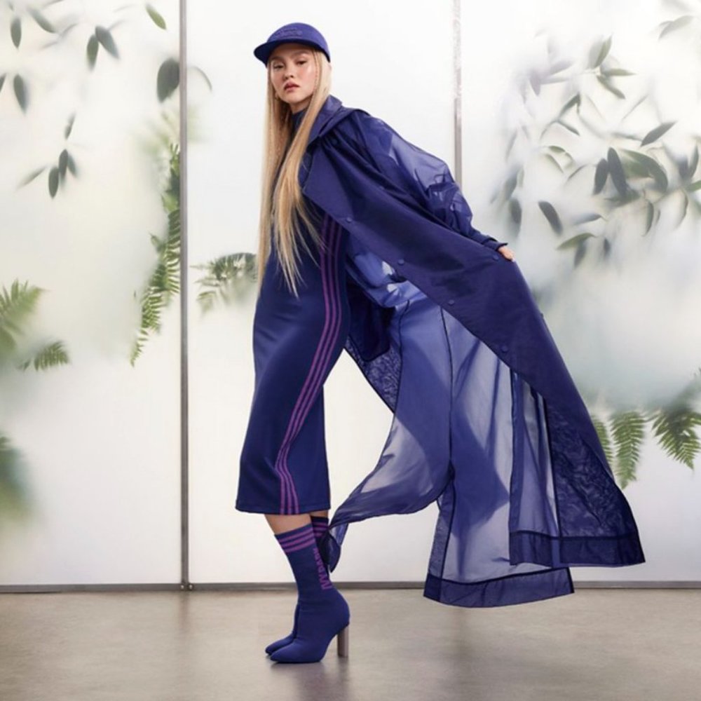 Ivy Park Trail by Beyonce, Organza Indigo Jacket '23 Collection